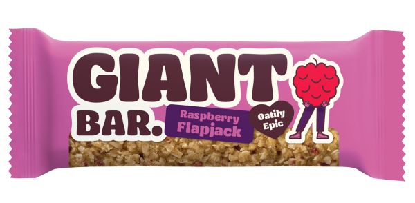 Giant Bar Flapjack Raspberry 90g